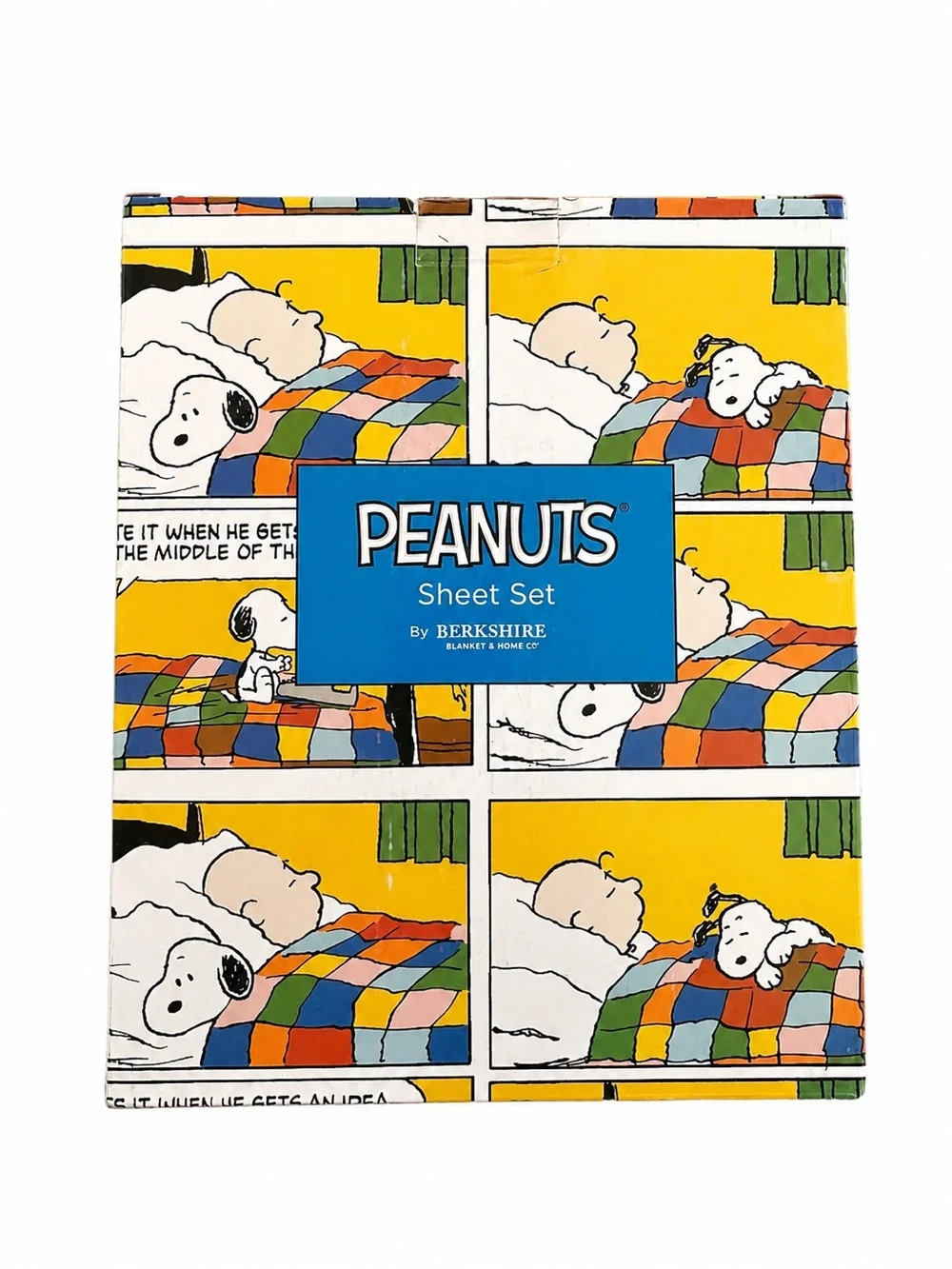 NWT Peanuts Snoopy & Woodstock Twin Sheet Set Sage Green Microfiber Berkshire